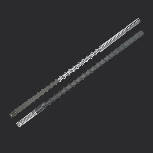 Halogen free fully clad alloy screw